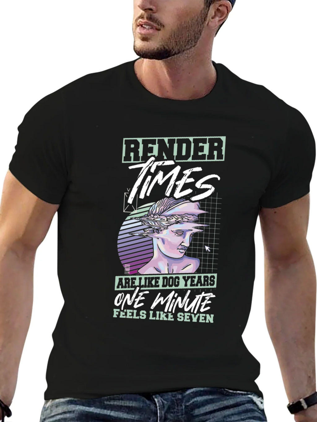 Render Times Graphic Tee - Dog Years Feeling! product image 6