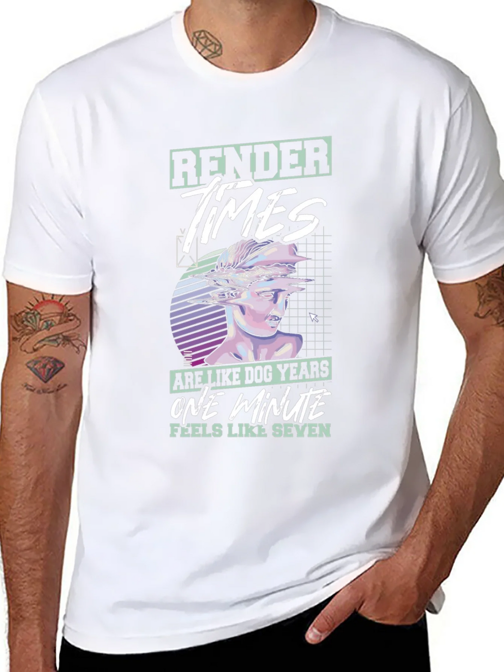 Render Times Graphic Tee - Dog Years Feeling! product image 7