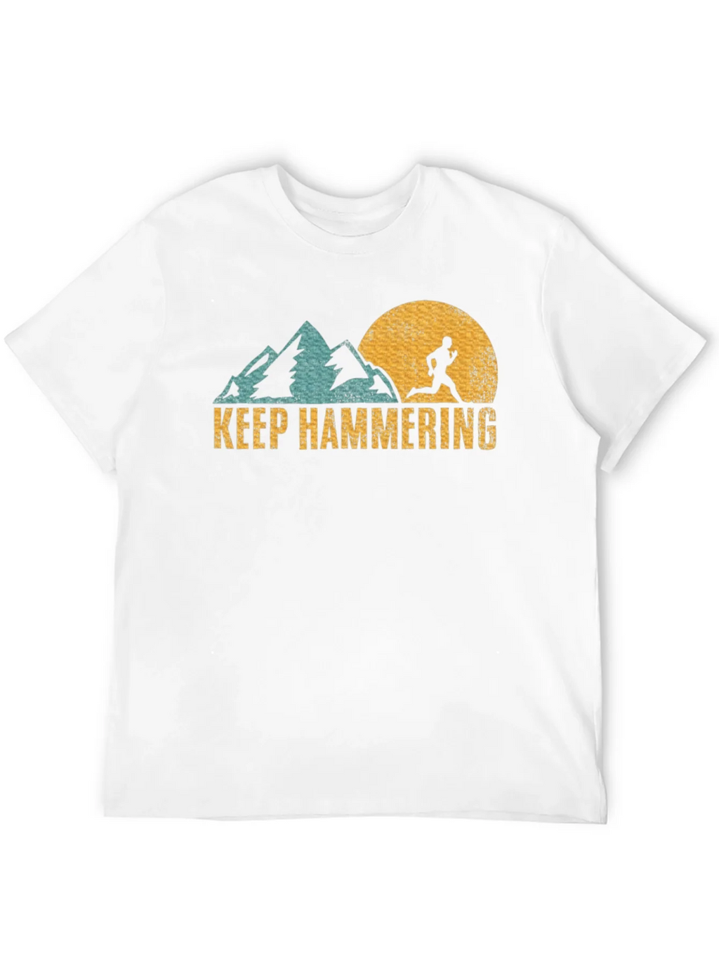 Keep Hammering Graphic Tee - Run the Mountains product image 11