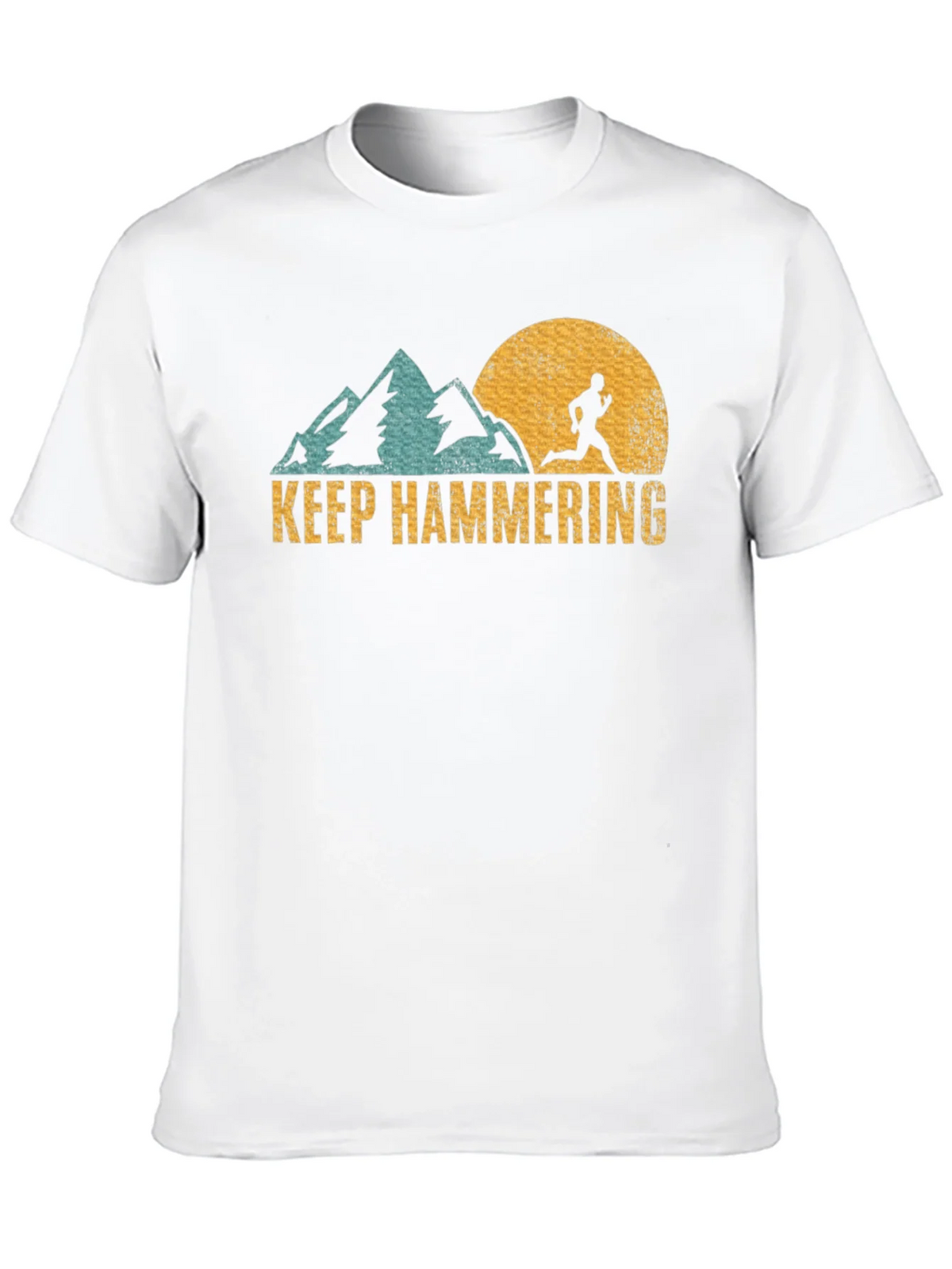 Keep Hammering Graphic Tee - Run the Mountains product image 9