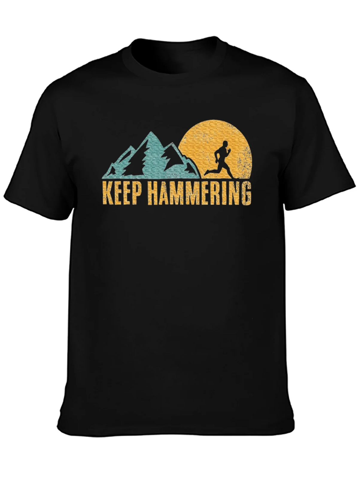 Keep Hammering Graphic Tee - Run the Mountains product image 3