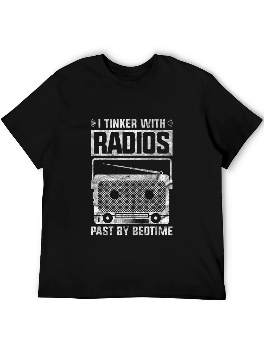 I Tinker With Radios T-Shirt - Hobbyist Tee product image 4