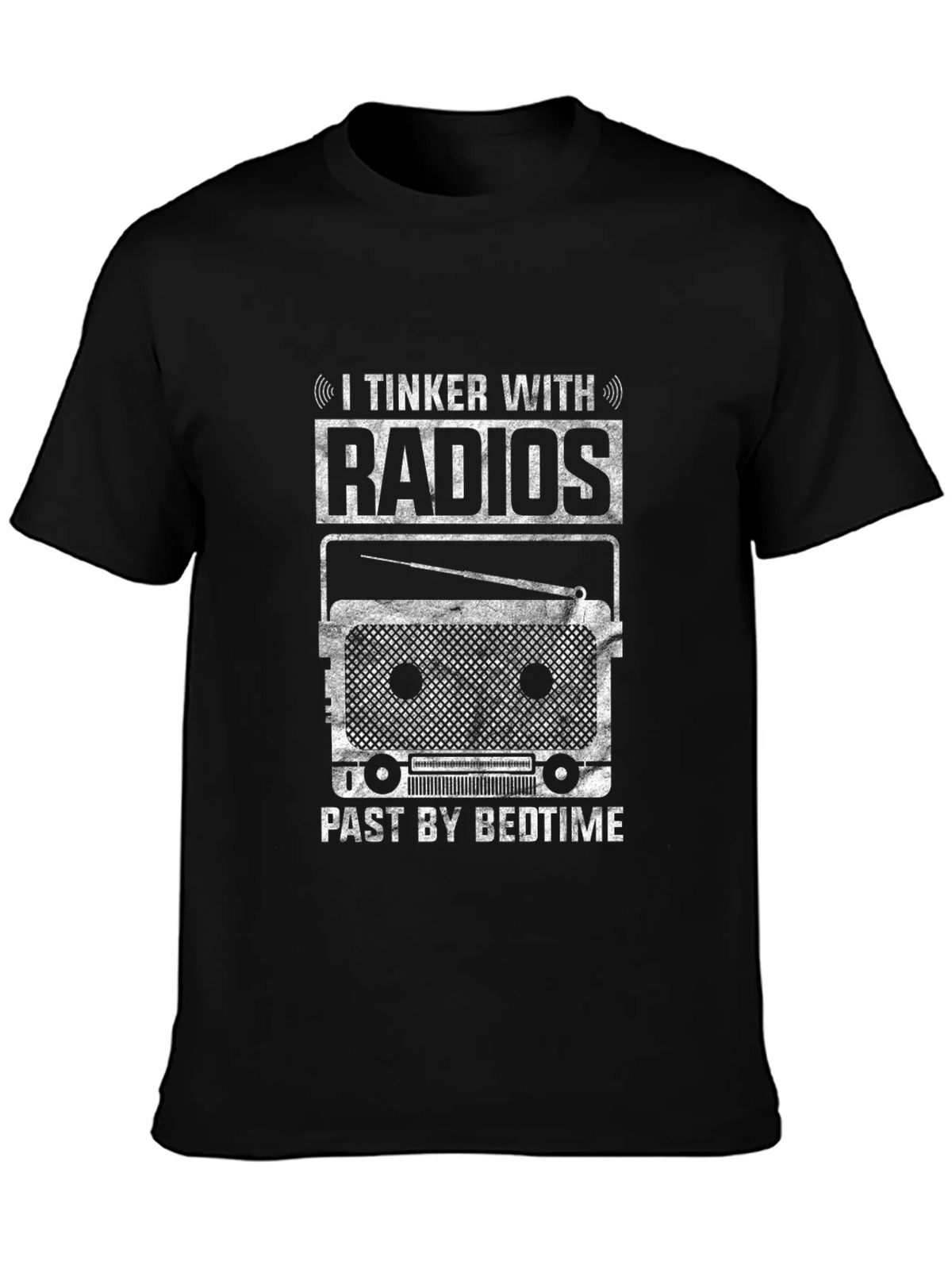 I Tinker With Radios T-Shirt - Hobbyist Tee product image 3