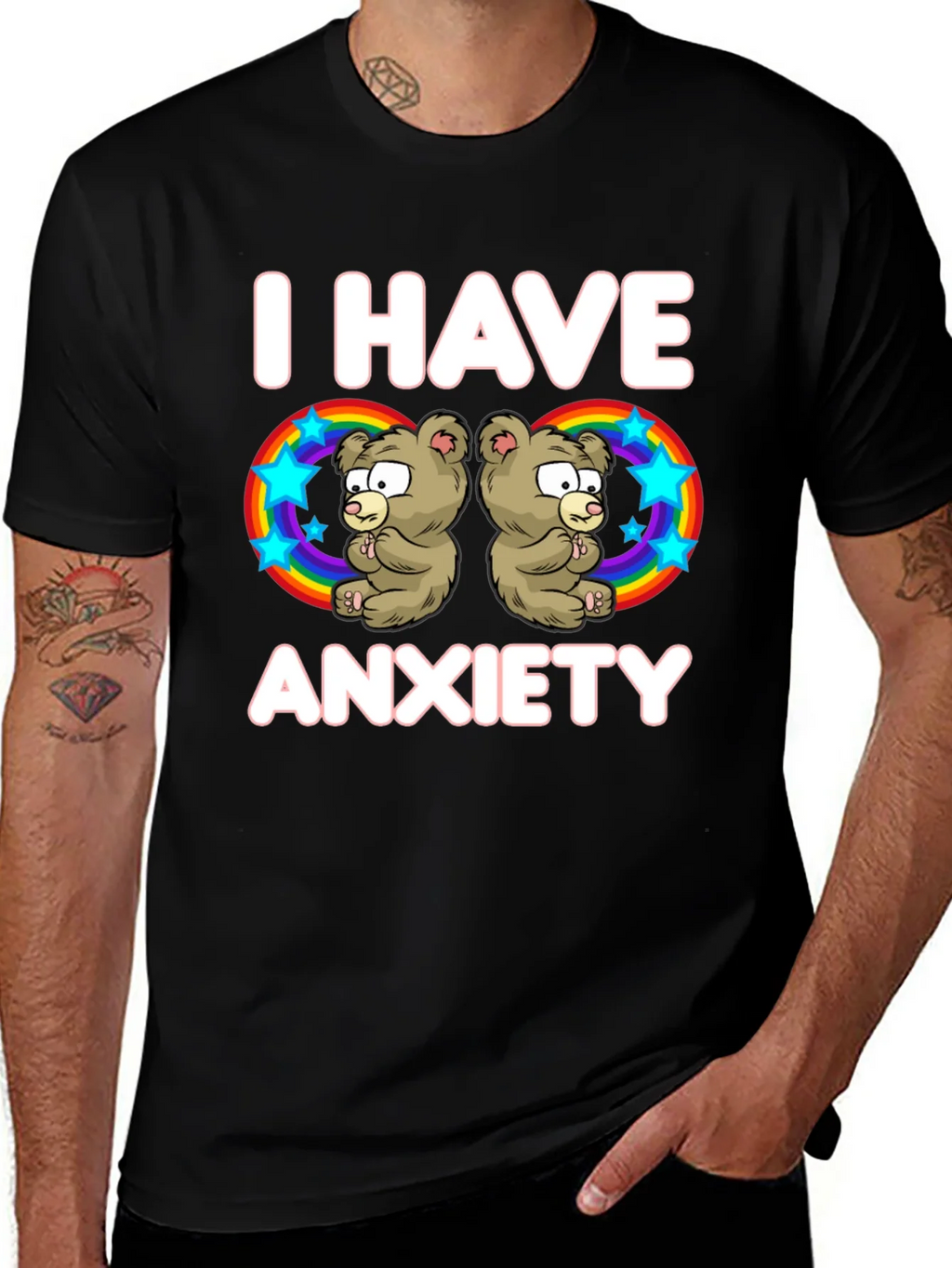 I Have Anxiety Graphic T-Shirt product image 1