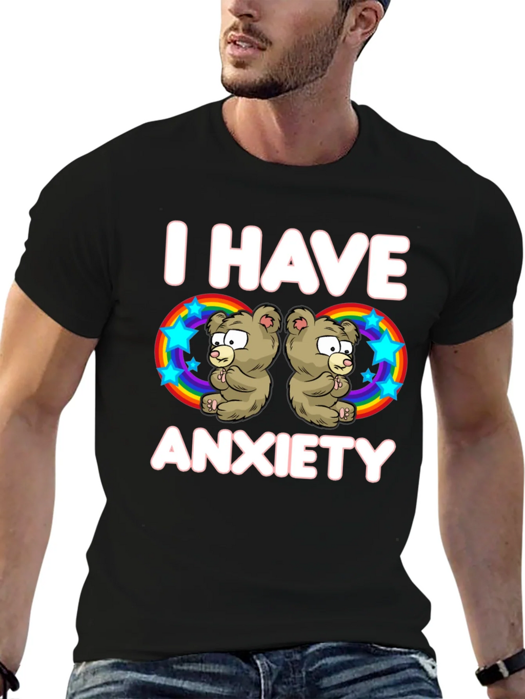 I Have Anxiety Graphic T-Shirt product image 4