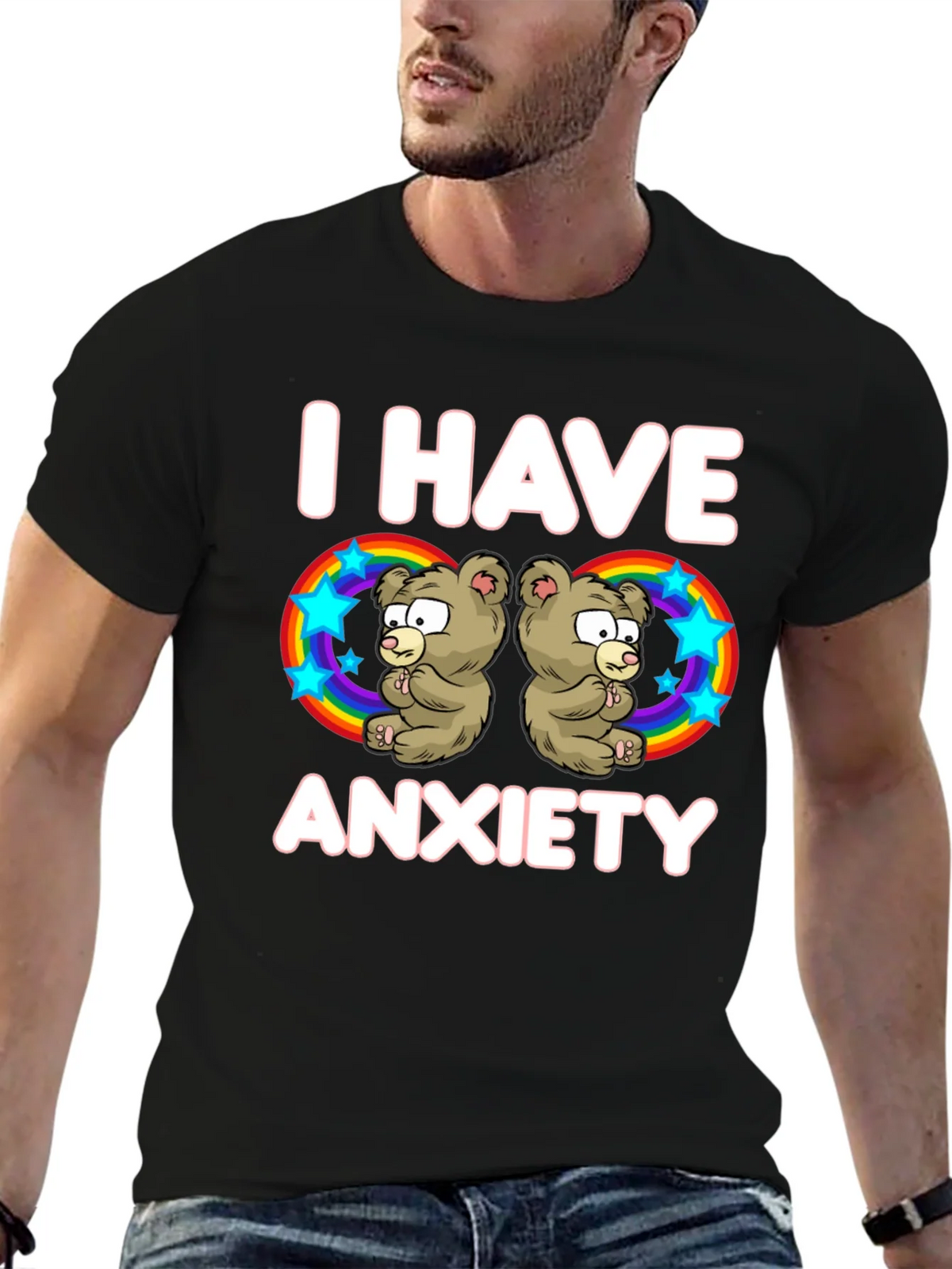 I Have Anxiety Graphic T-Shirt product image 4