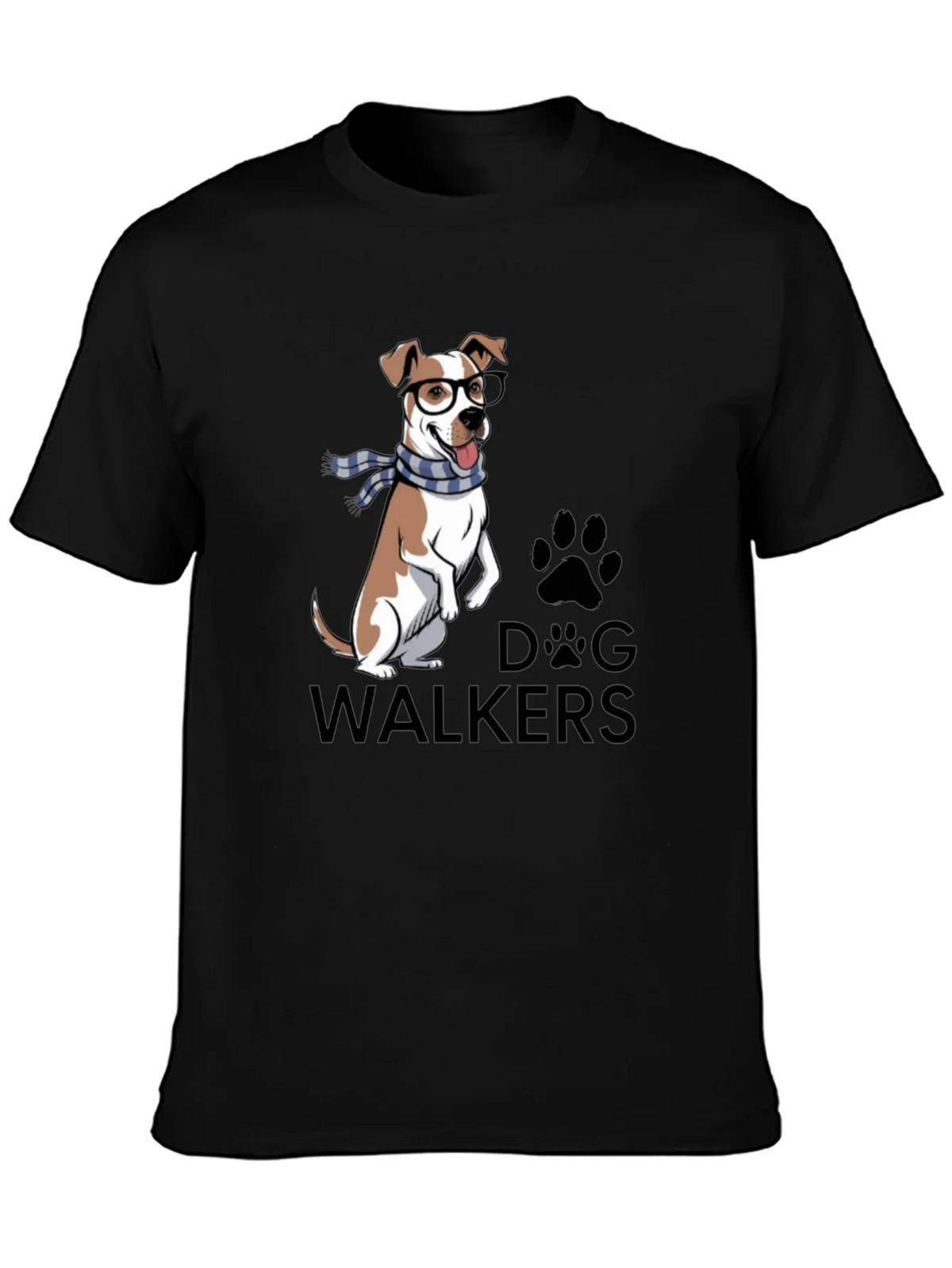 Dog Walkers T-Shirt with Cute Graphic product image 3