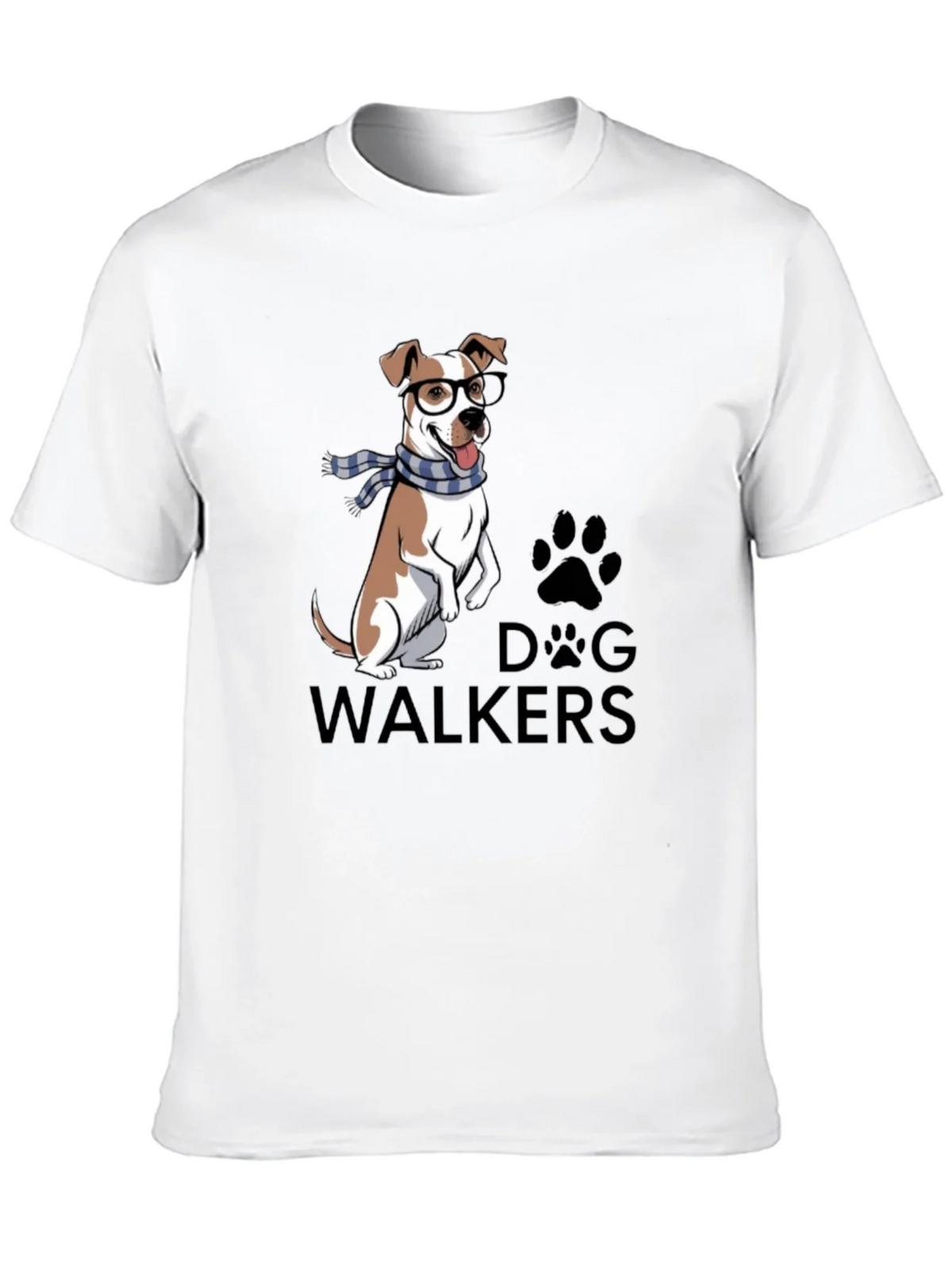 Dog Walkers T-Shirt with Cute Graphic product image 9