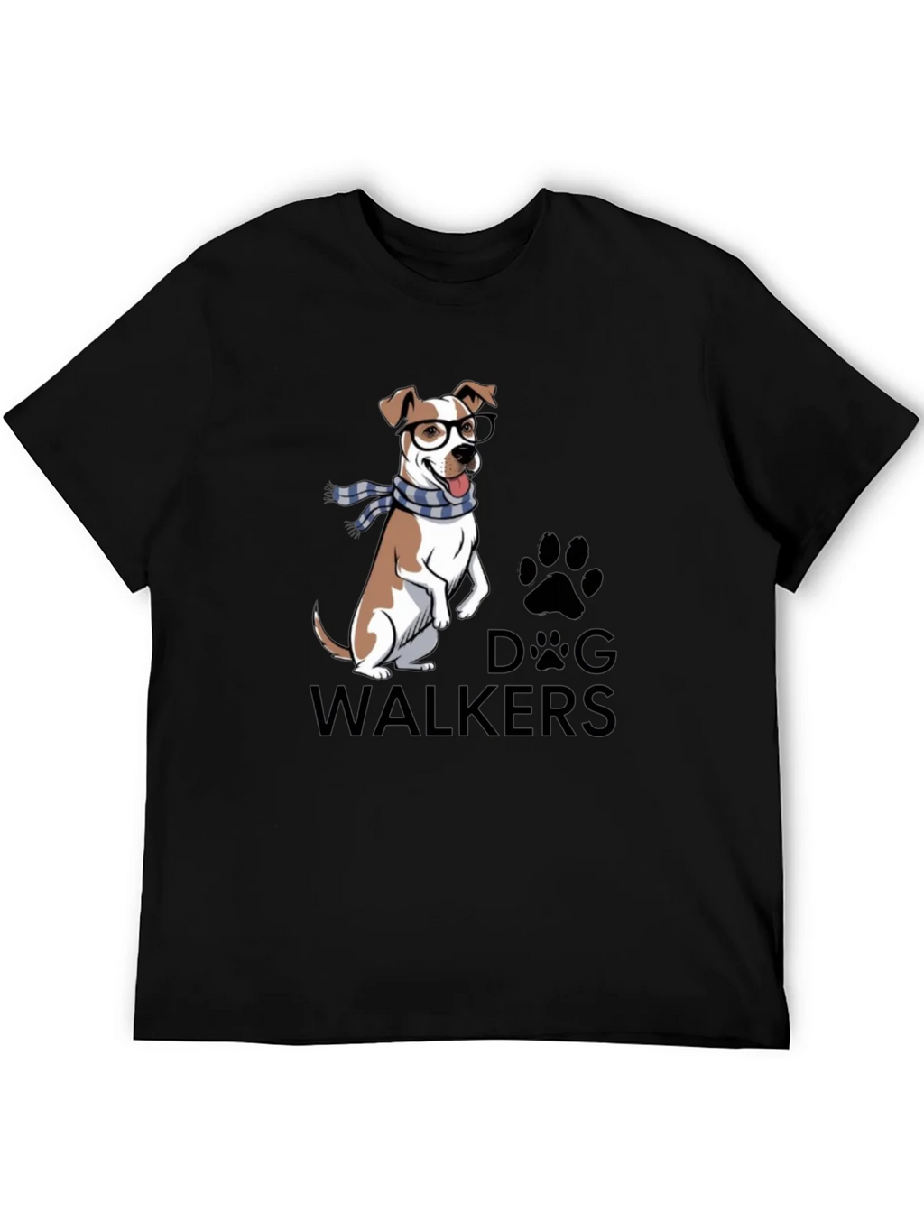 Dog Walkers T-Shirt with Cute Graphic product image 5