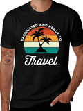Vaccinated & Ready to Travel Graphic Tee product image 1