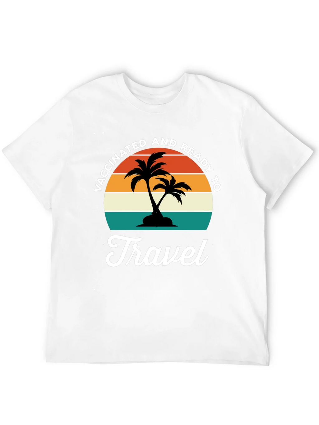 Vaccinated & Ready to Travel Graphic Tee product image 9