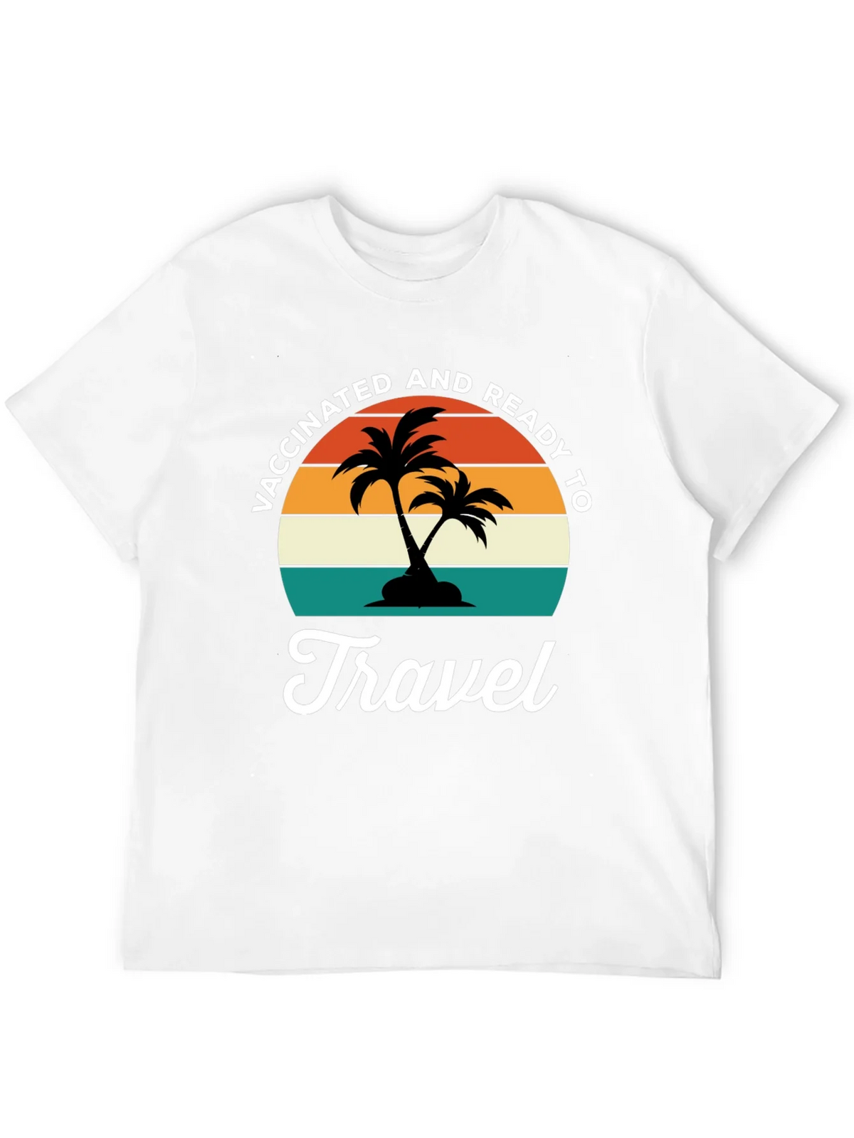 Vaccinated & Ready to Travel Graphic Tee product image 9