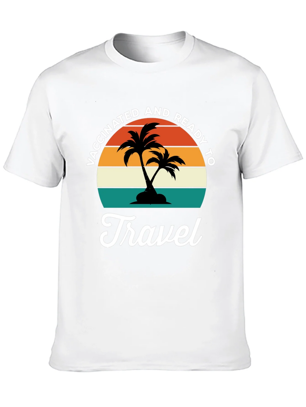 Vaccinated & Ready to Travel Graphic Tee product image 8