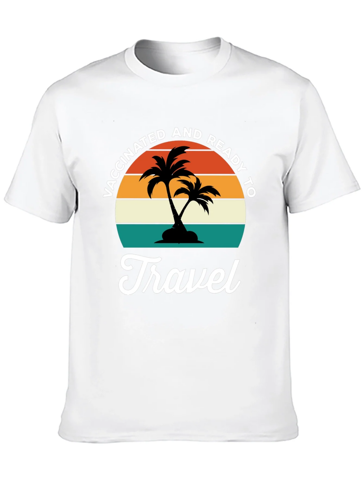 Vaccinated & Ready to Travel Graphic Tee product image 8