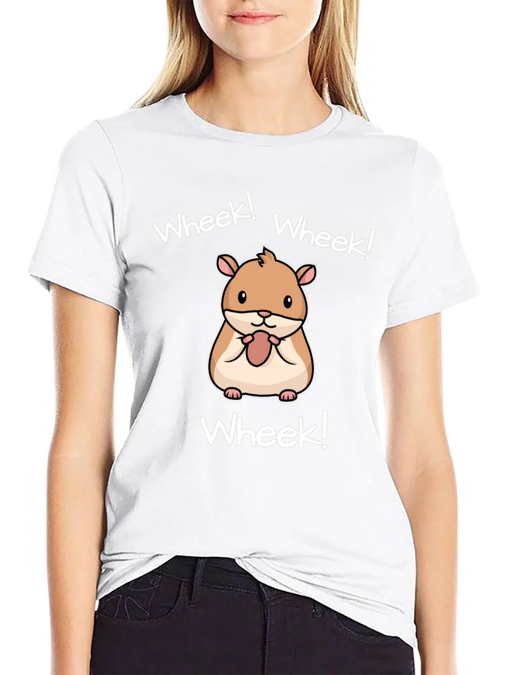 Wheek! Hamster Graphic T-Shirt - Cute Animal Tee product image 8