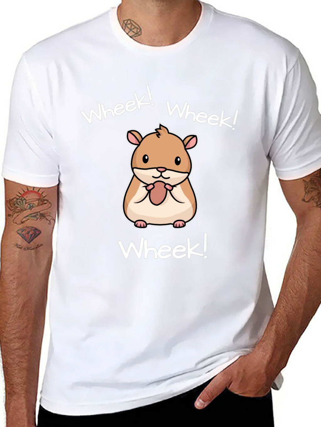 Wheek! Hamster Graphic T-Shirt - Cute Animal Tee product image 7