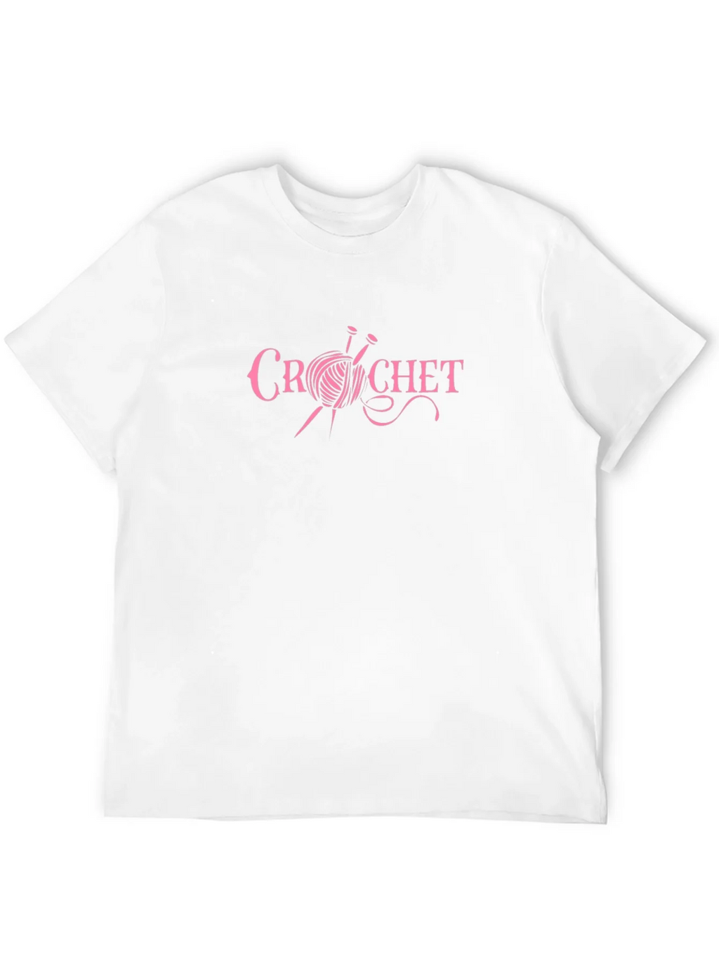 Crochet Graphic Black T-Shirt product image 11