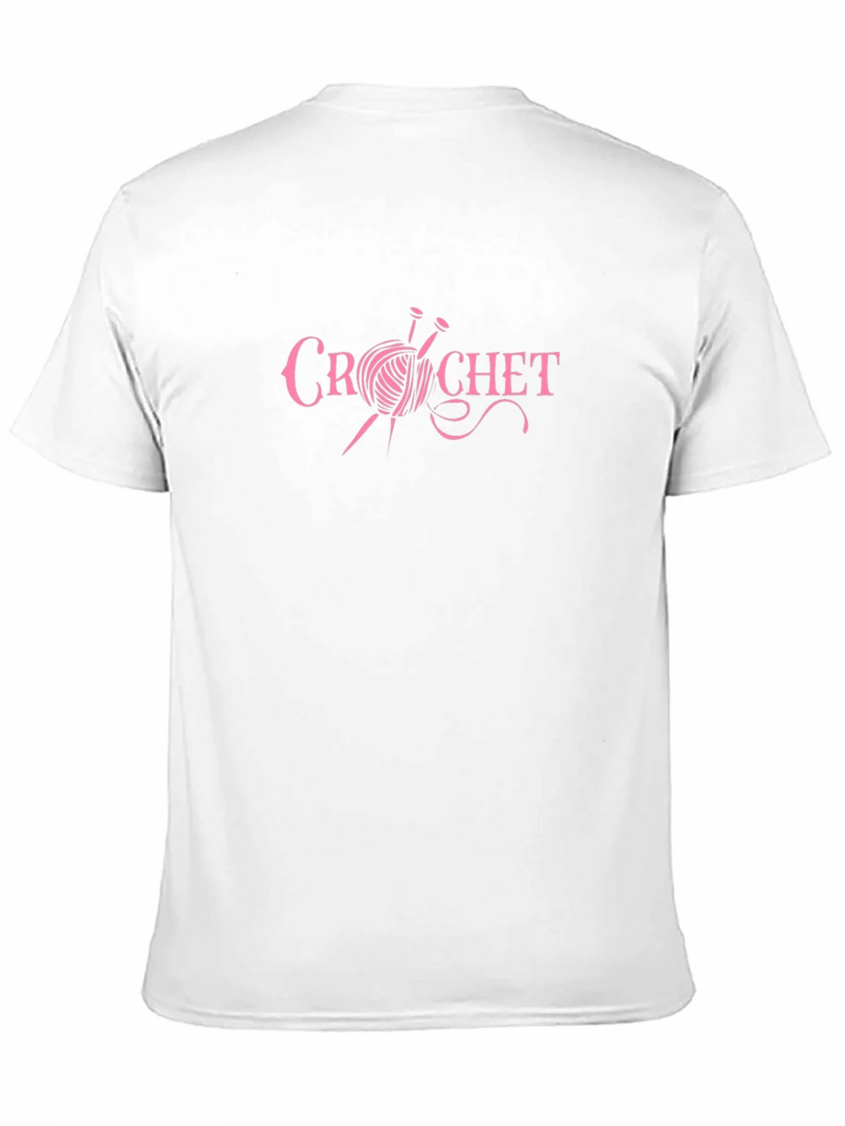 Crochet Graphic Black T-Shirt product image 10
