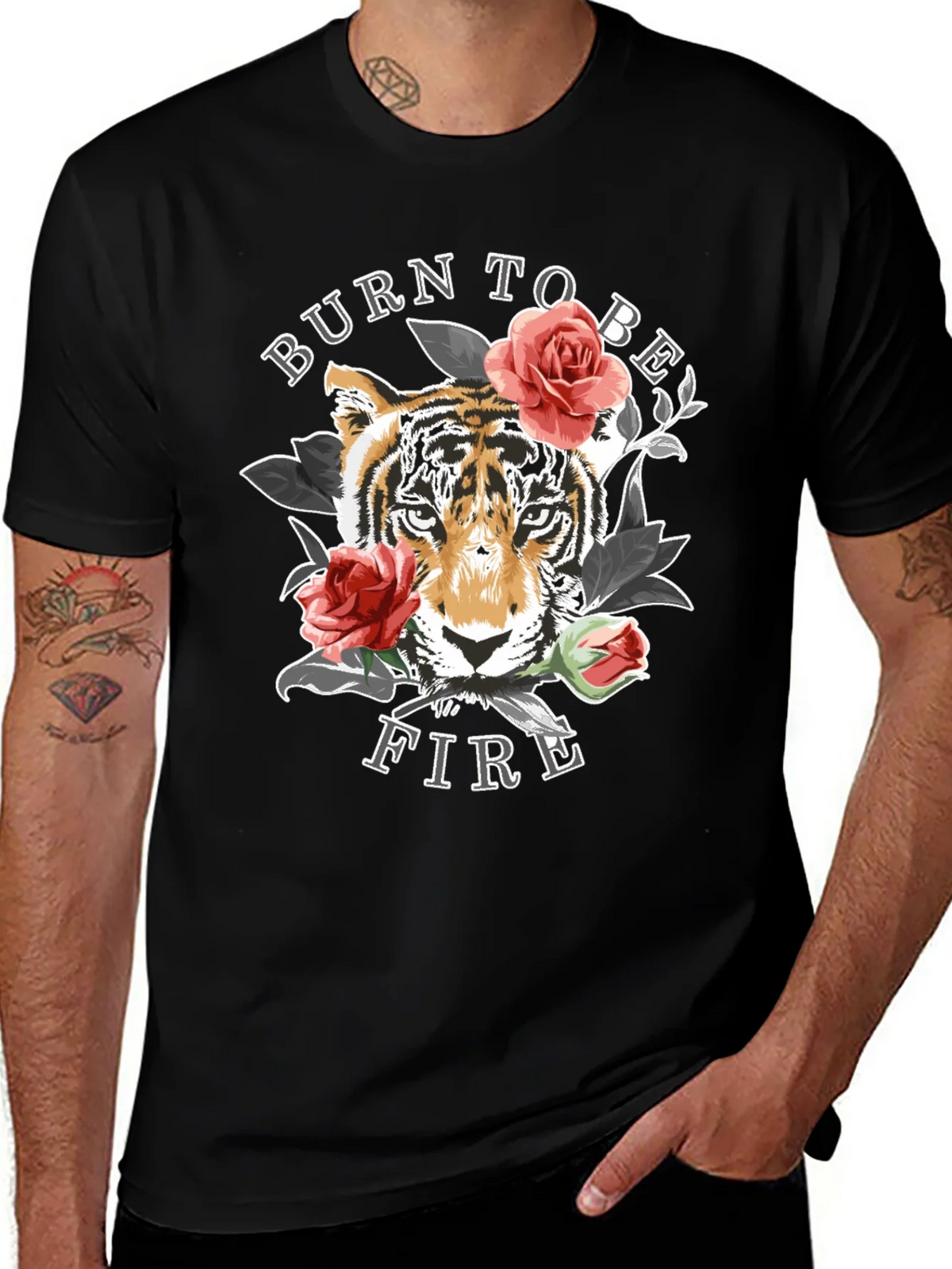 Burn To Be Fire Graphic Tee product image 1