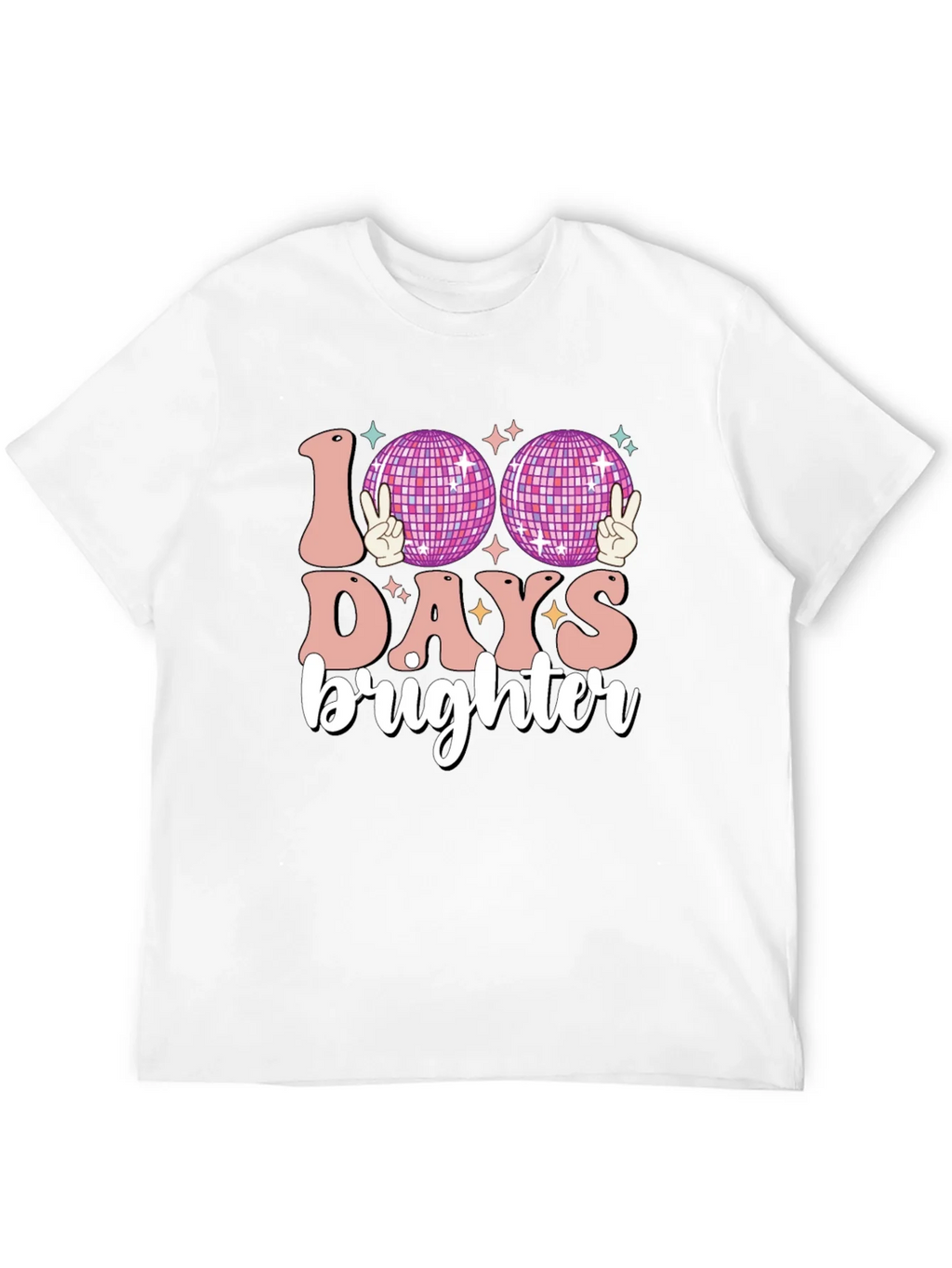 100 Days Brighter T-Shirt product image 11