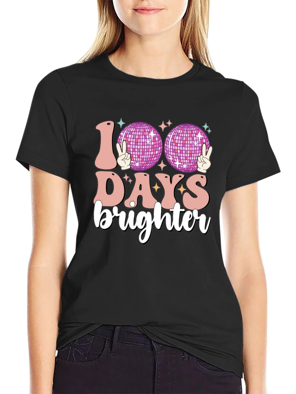100 Days Brighter T-Shirt product image 2