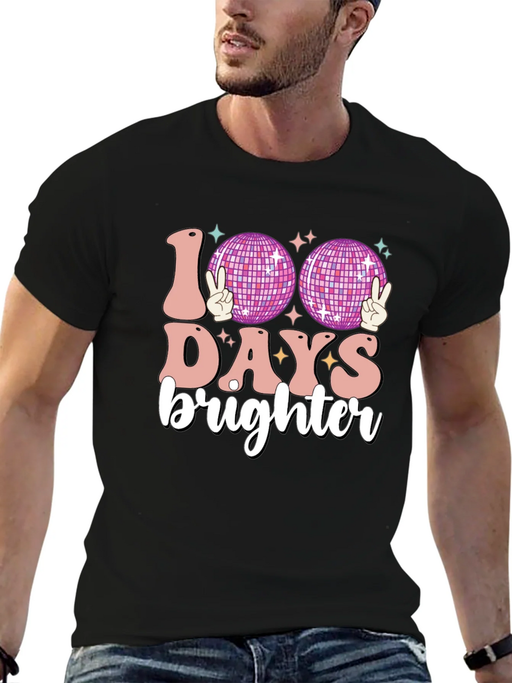 100 Days Brighter T-Shirt product image 6
