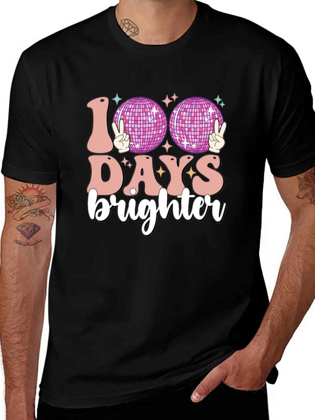 100 Days Brighter T-Shirt product image 1