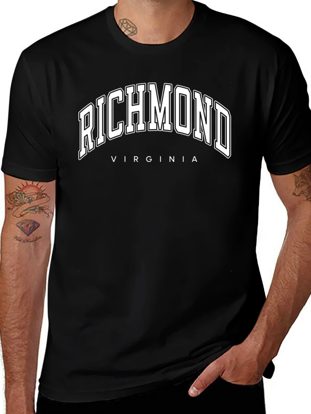 Richmond Virginia T-Shirt - Classic College Style product image 1