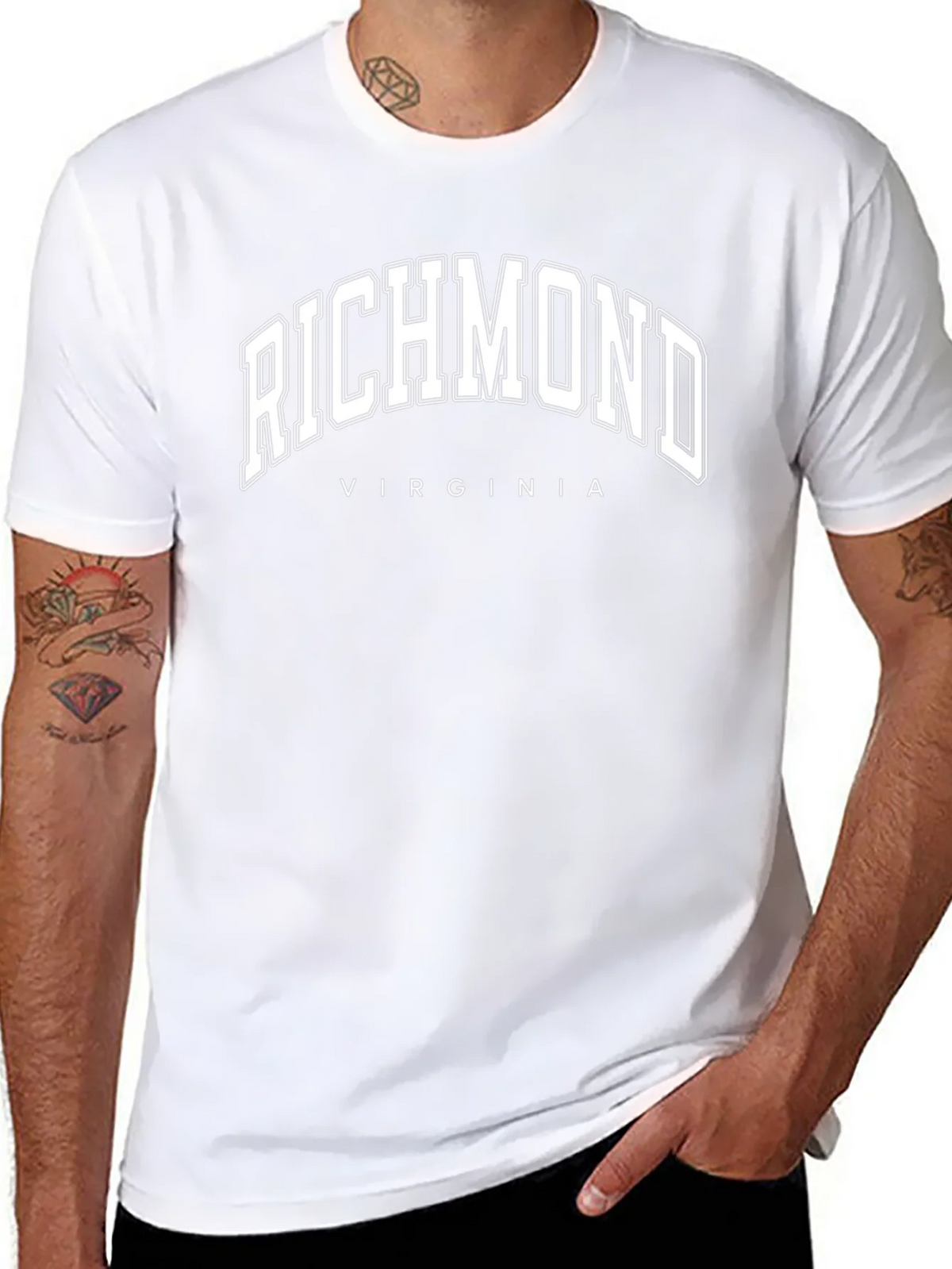 Richmond Virginia T-Shirt - Classic College Style product image 7