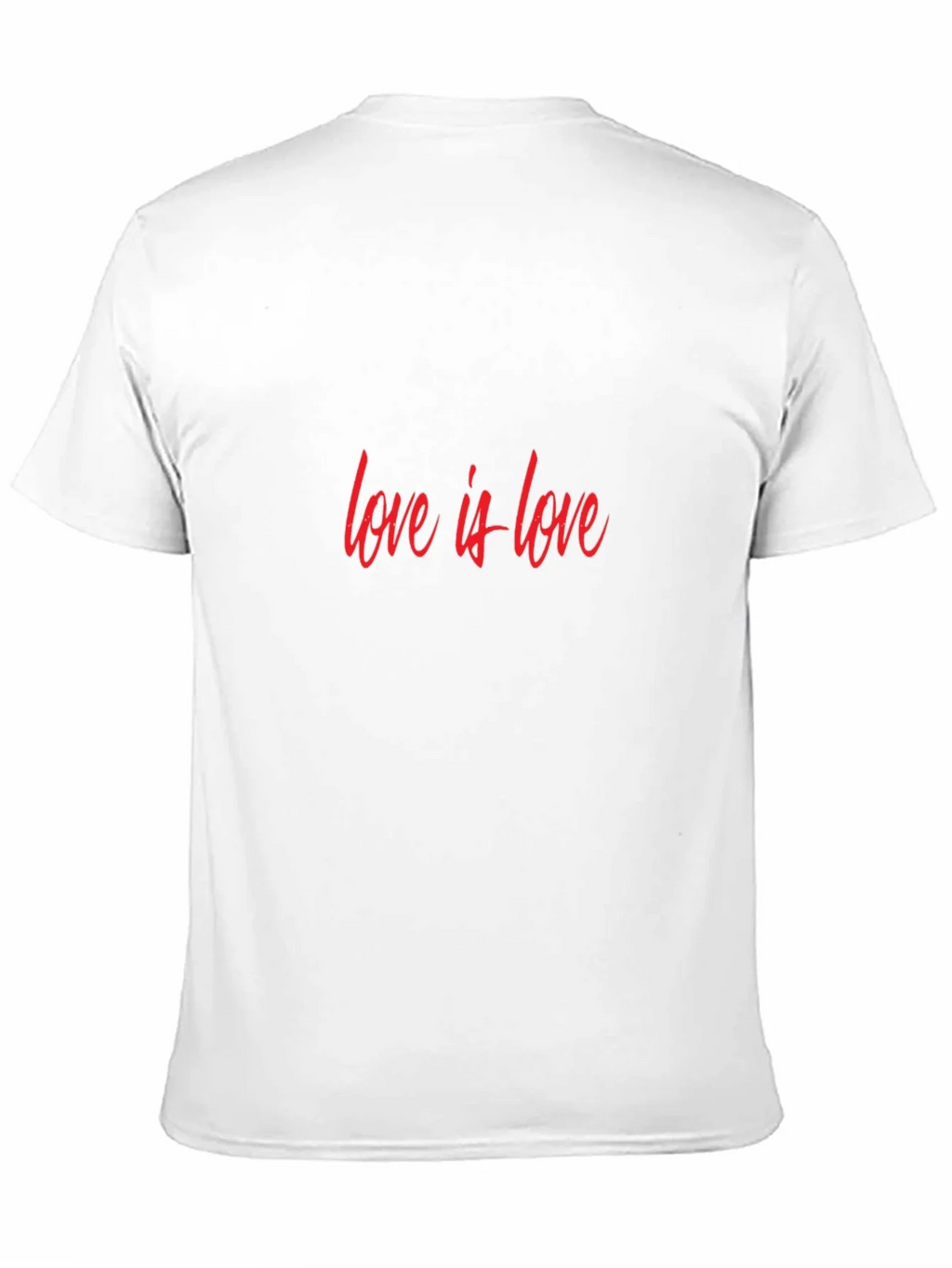 Love is T-Shirt - Black Casual Cotton Tee product image 10