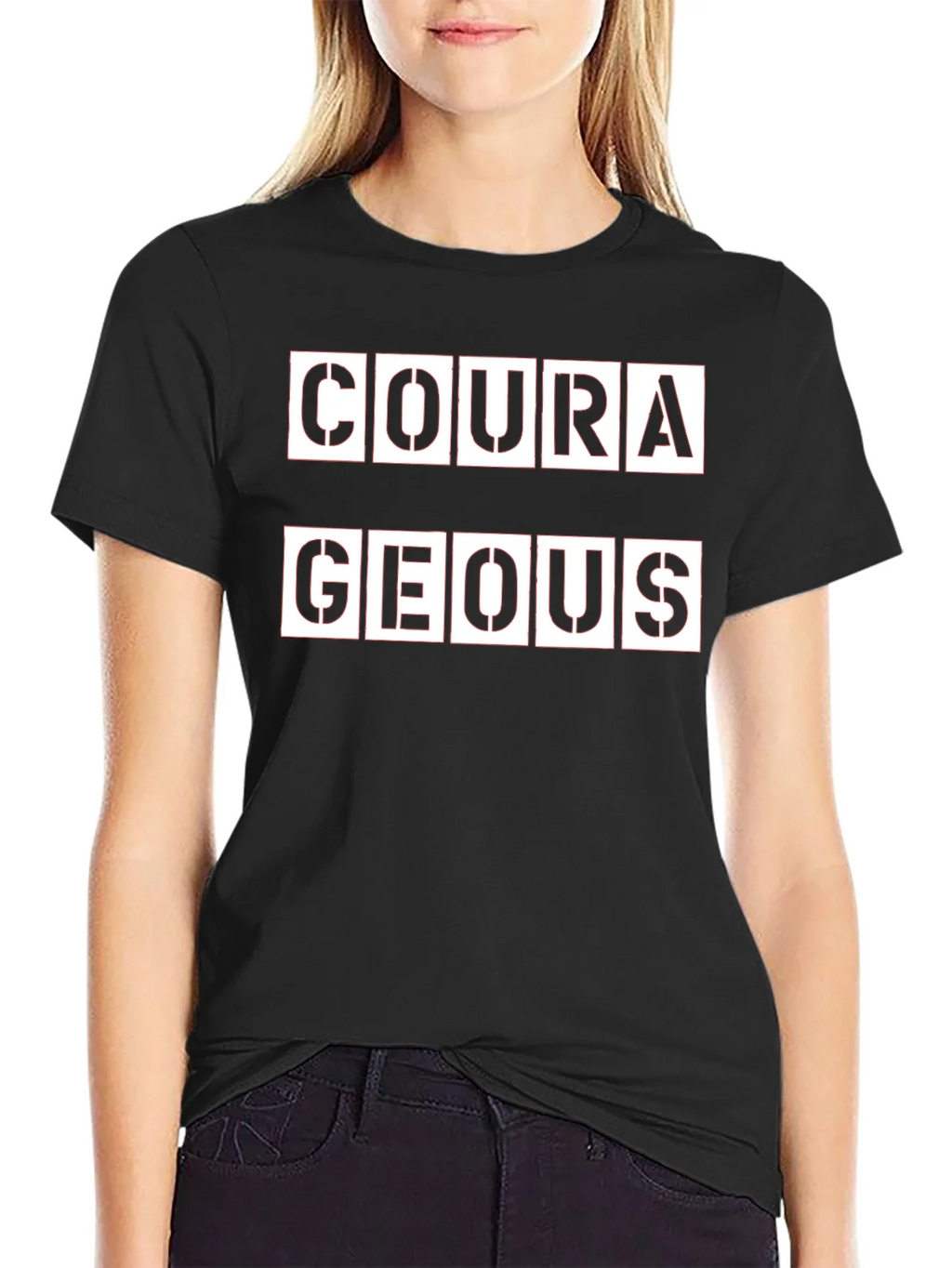Courageous Graphic T-Shirt product image 2