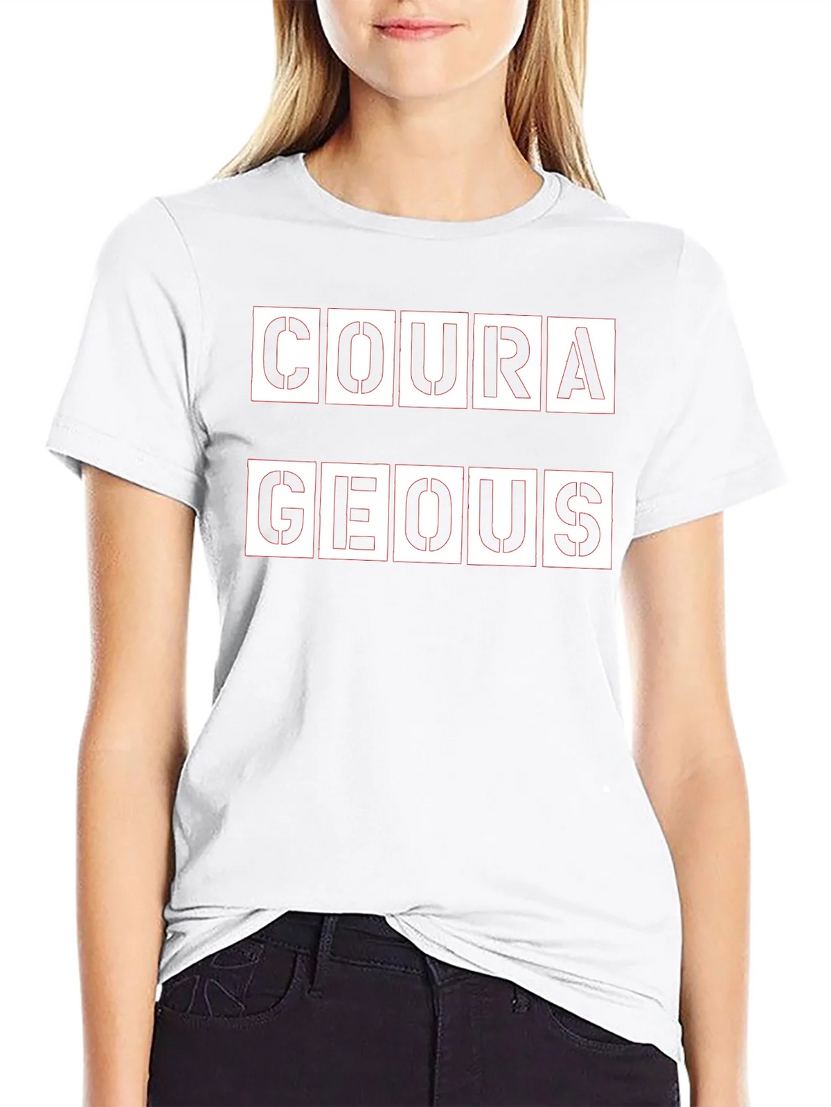 Courageous Graphic T-Shirt product image 6