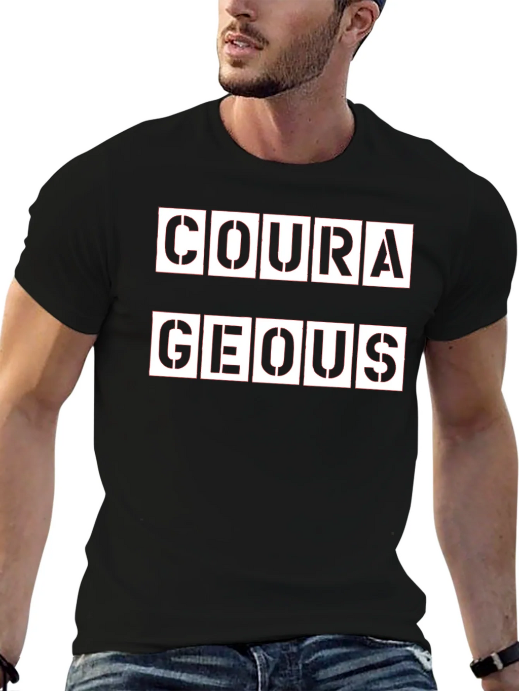 Courageous Graphic T-Shirt product image 4