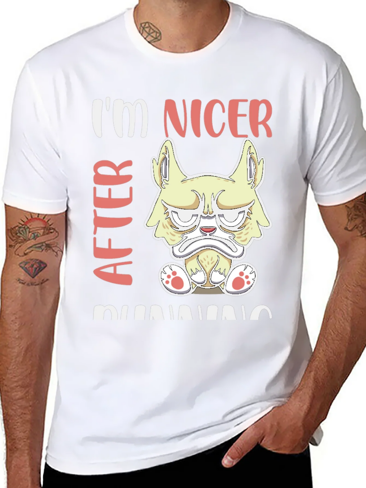Funny Grumpy Dog Running T-Shirt product image 6