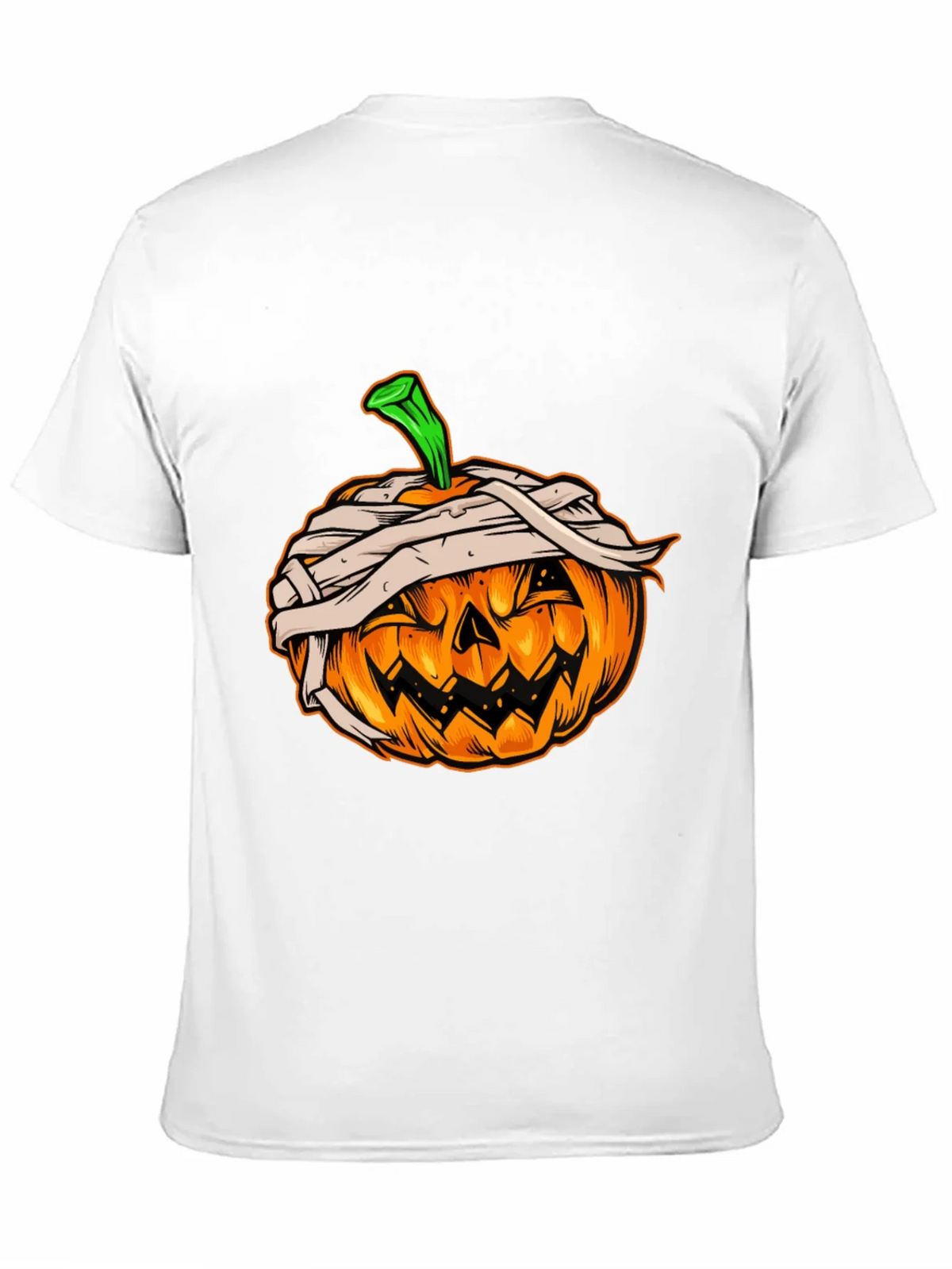 Halloween Pumpkin Mummy Graphic Tee product image 8
