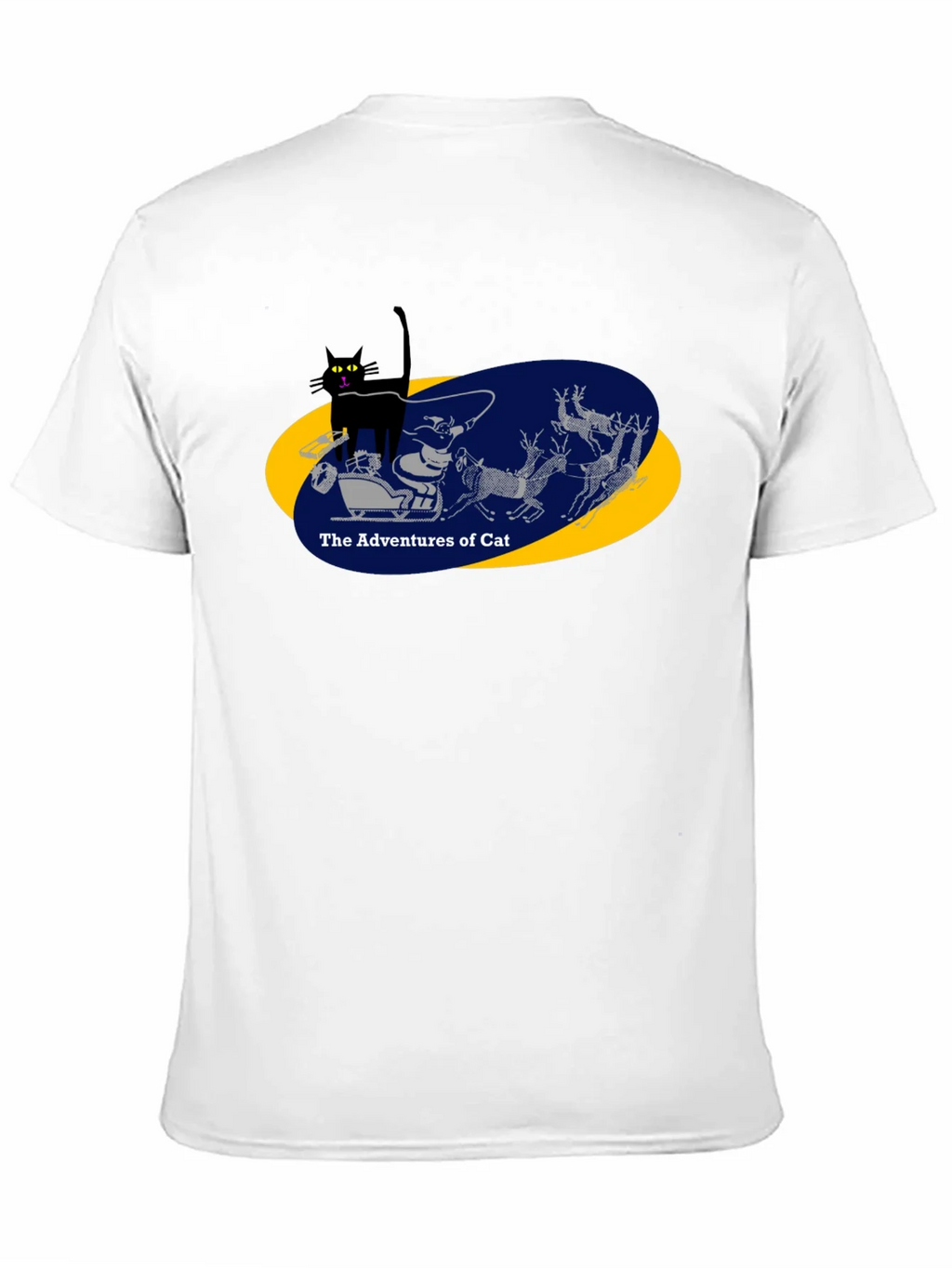 Adventures of Cat Graphic Tee - Black product image 10