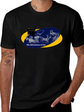 Adventures of Cat Graphic Tee - Black product image 1