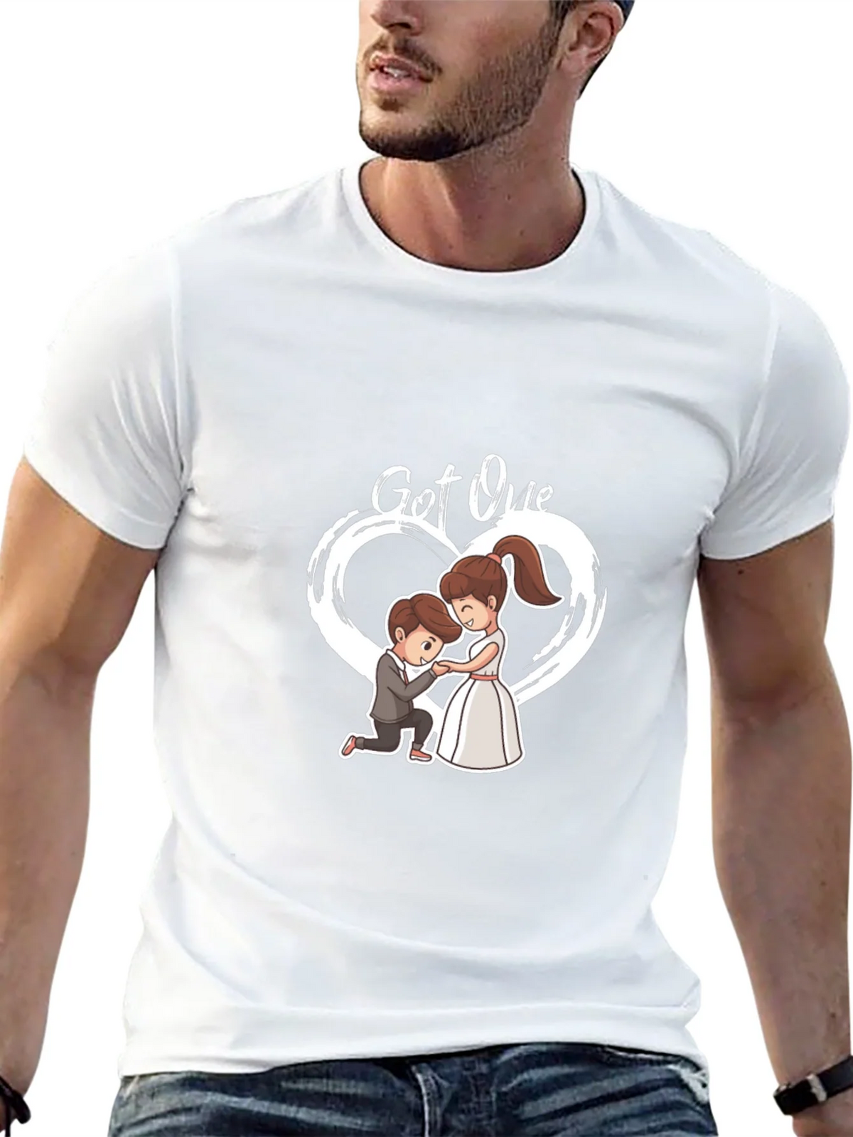 Got One Proposal Graphic T-Shirt product image 10