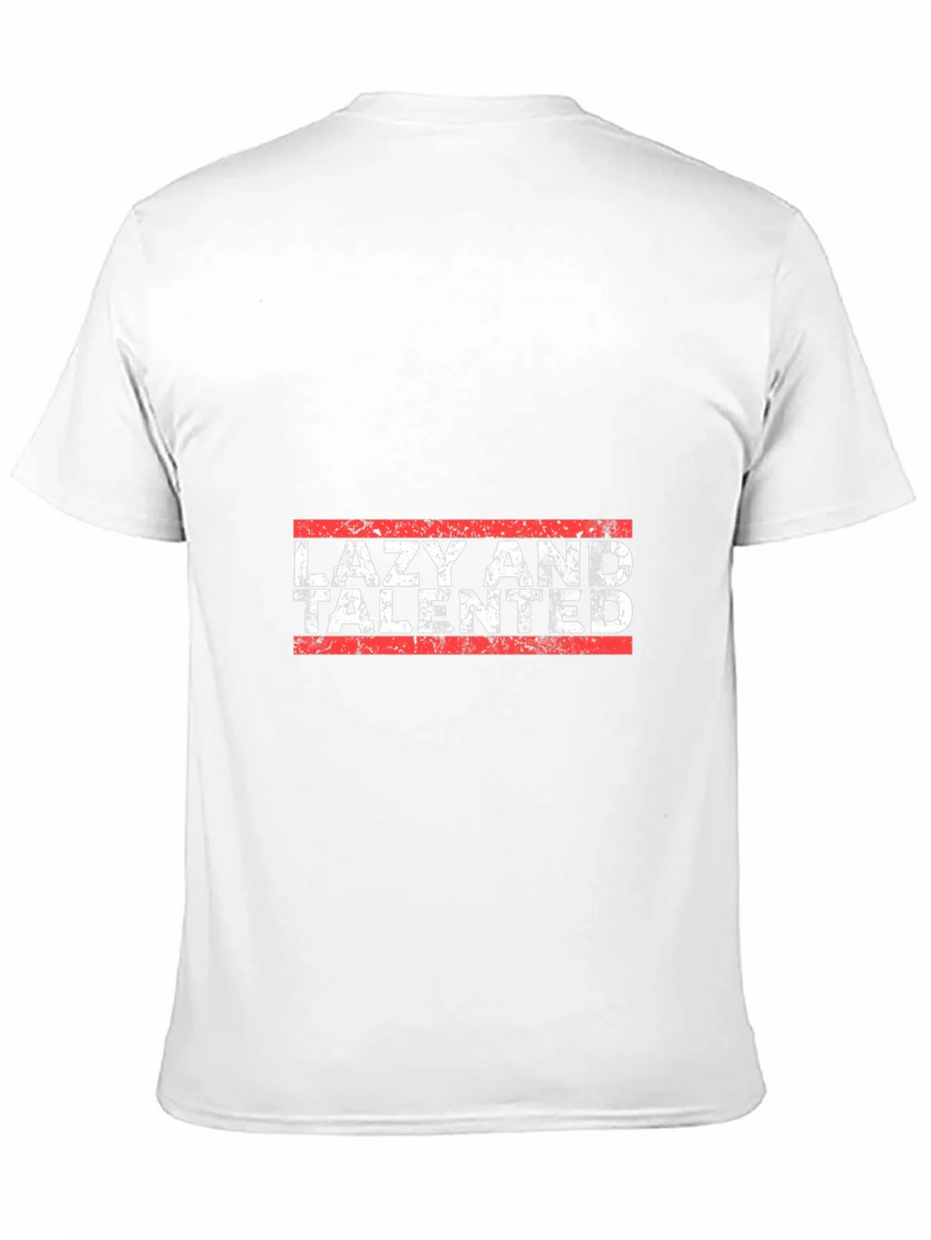 Lazy and Talented Black Graphic T-Shirt product image 10
