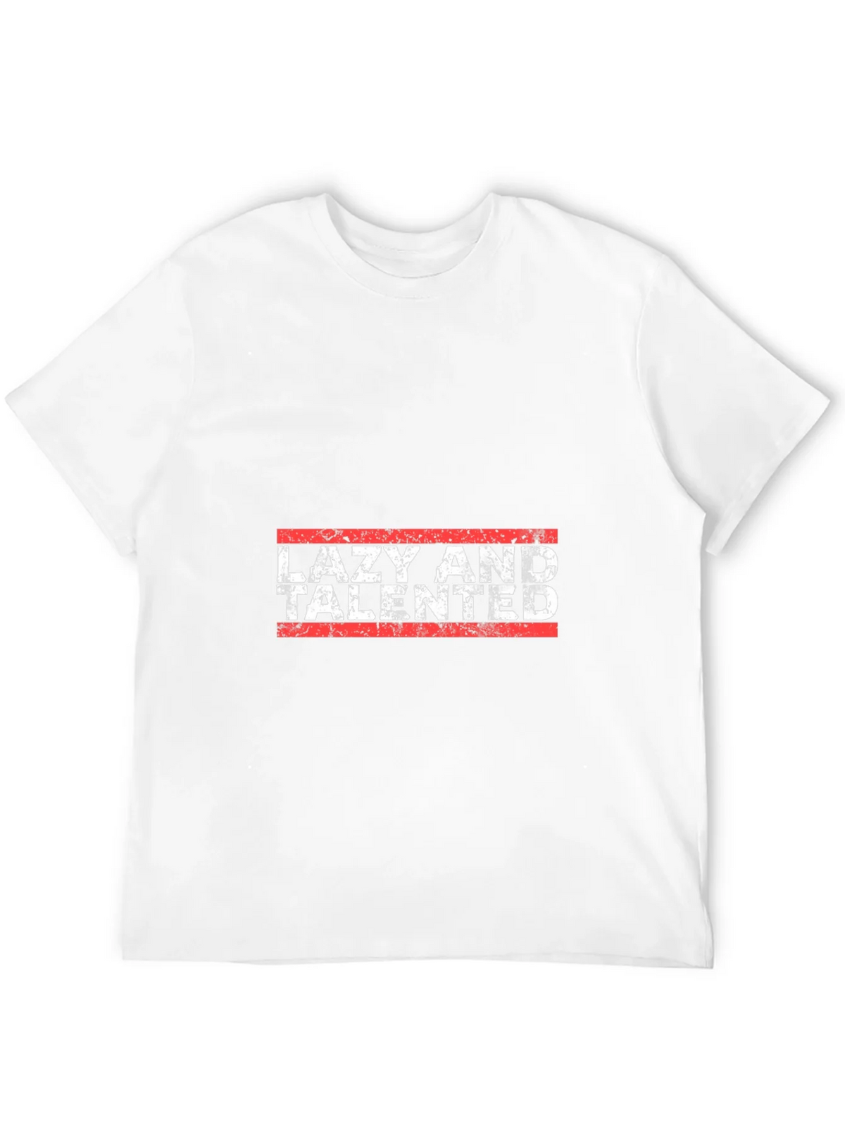 Lazy and Talented Black Graphic T-Shirt product image 11