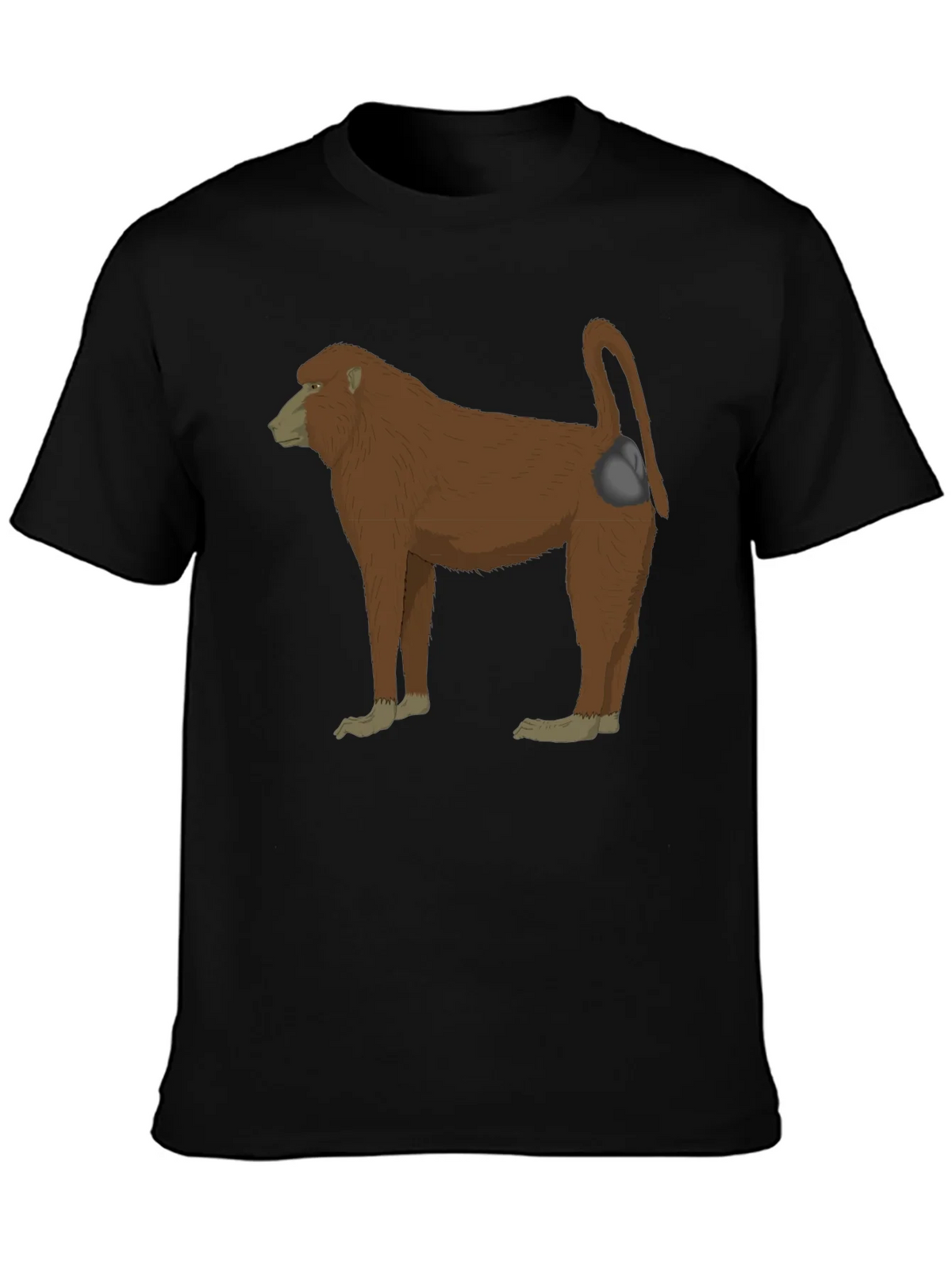 Baboon Graphic T-Shirt - Unique Animal Design product image 3