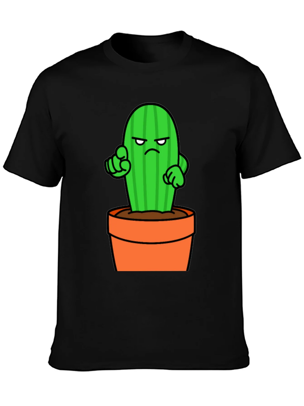 Cactus Cartoon Graphic T-Shirt product image 3
