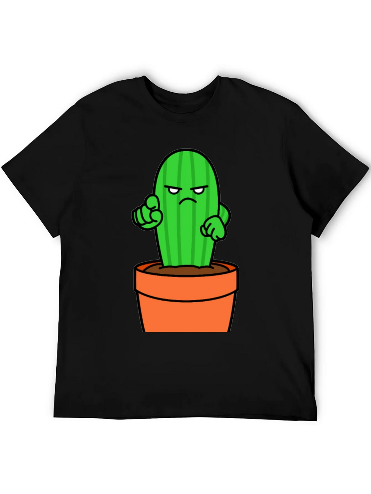 Cactus Cartoon Graphic T-Shirt product image 5
