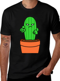 Cactus Cartoon Graphic T-Shirt product image 1