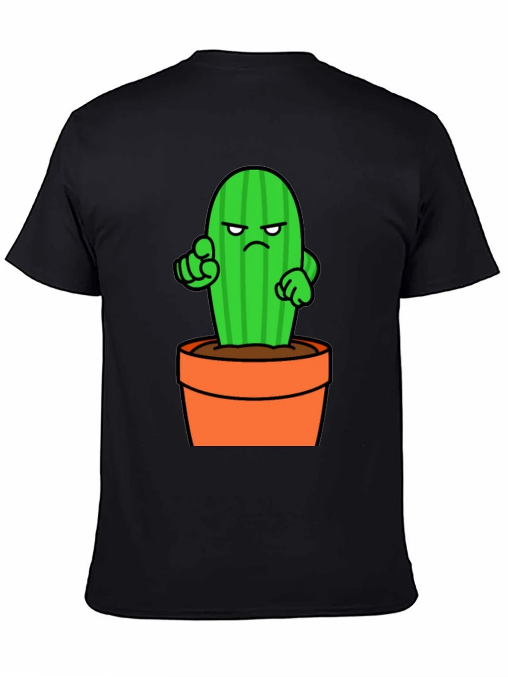 Cactus Cartoon Graphic T-Shirt product image 4