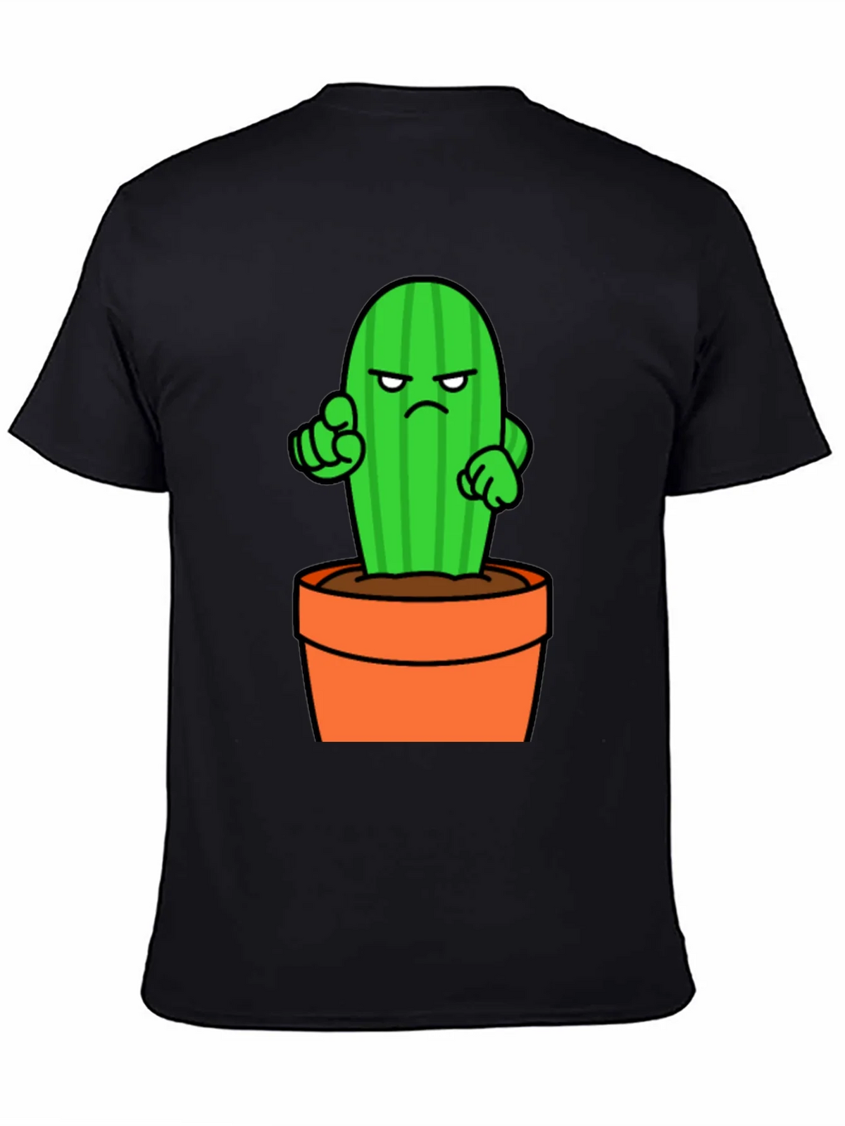Cactus Cartoon Graphic T-Shirt product image 4