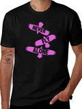 Never Fly Alone Black Graphic Tee product image 1