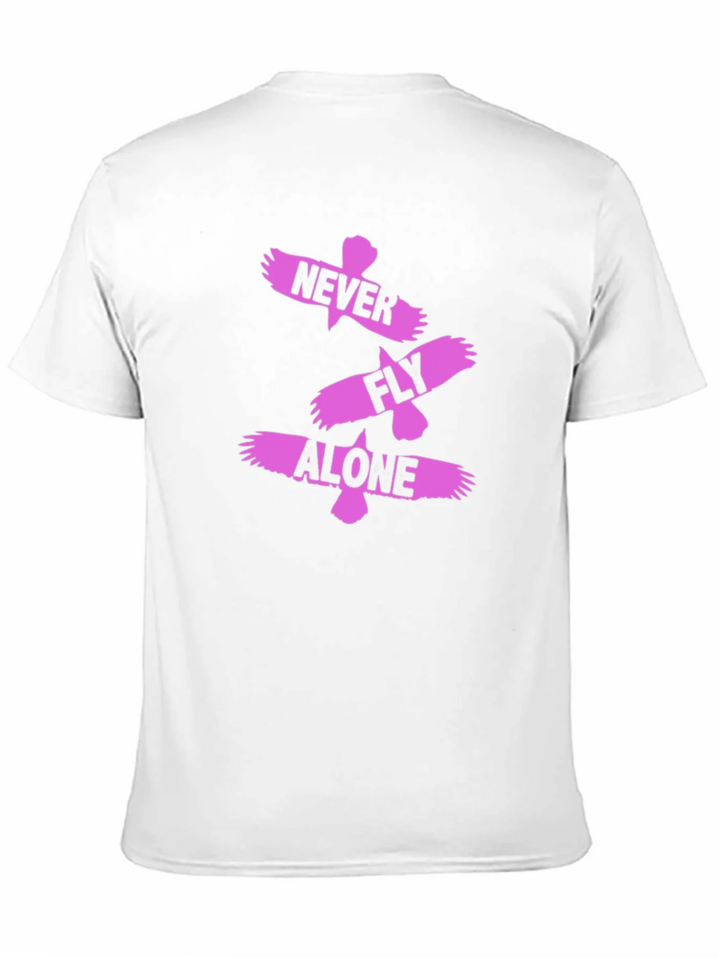 Never Fly Alone Black Graphic Tee product image 8