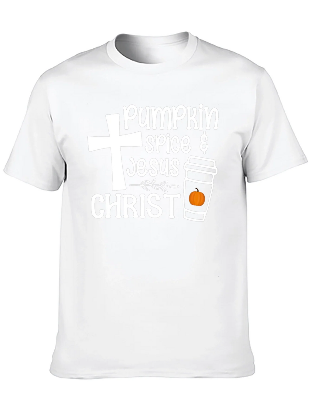 Pumpkin Spice Jesus Christ Graphic T-Shirt product image 9