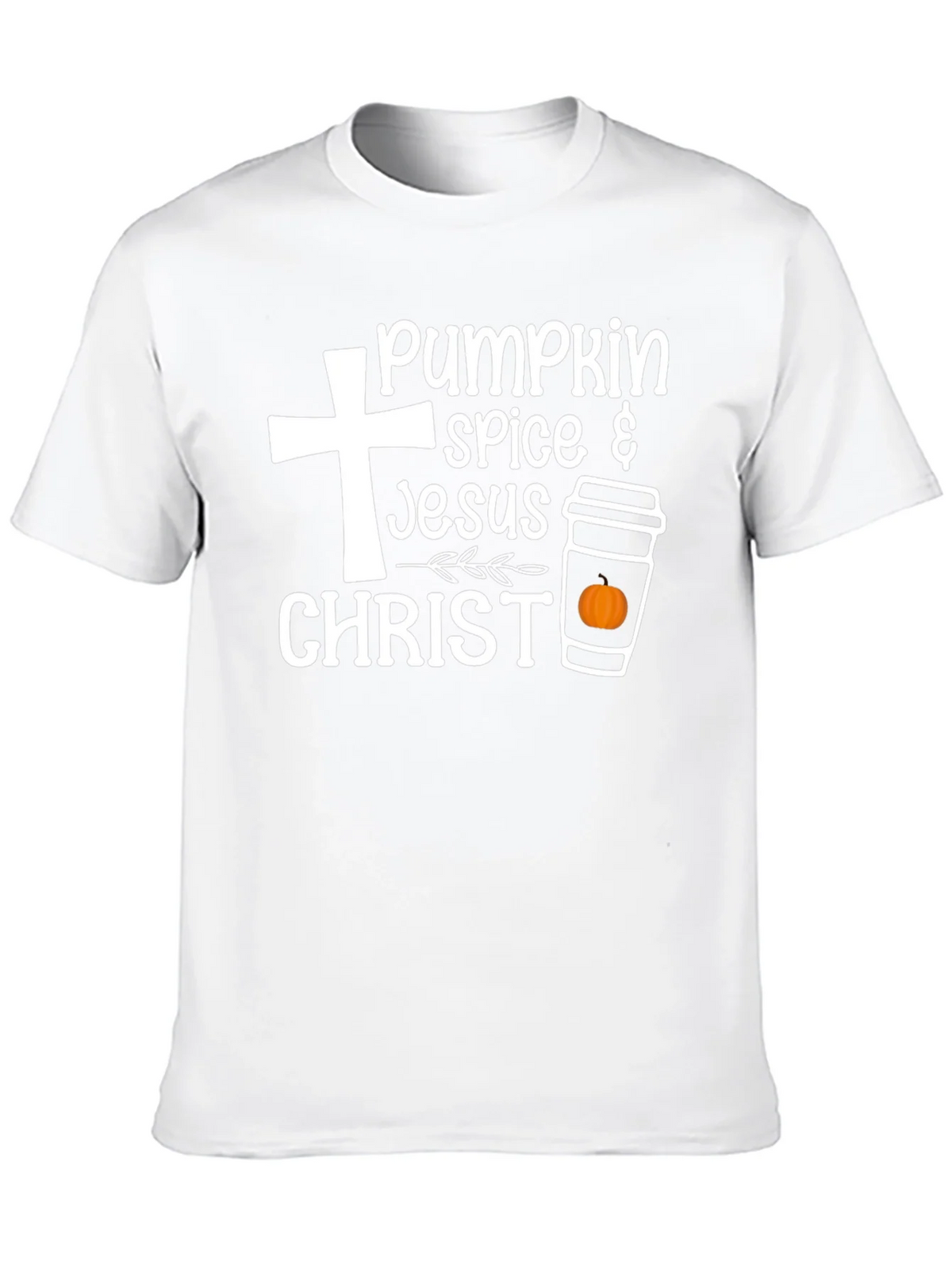 Pumpkin Spice Jesus Christ Graphic T-Shirt product image 9